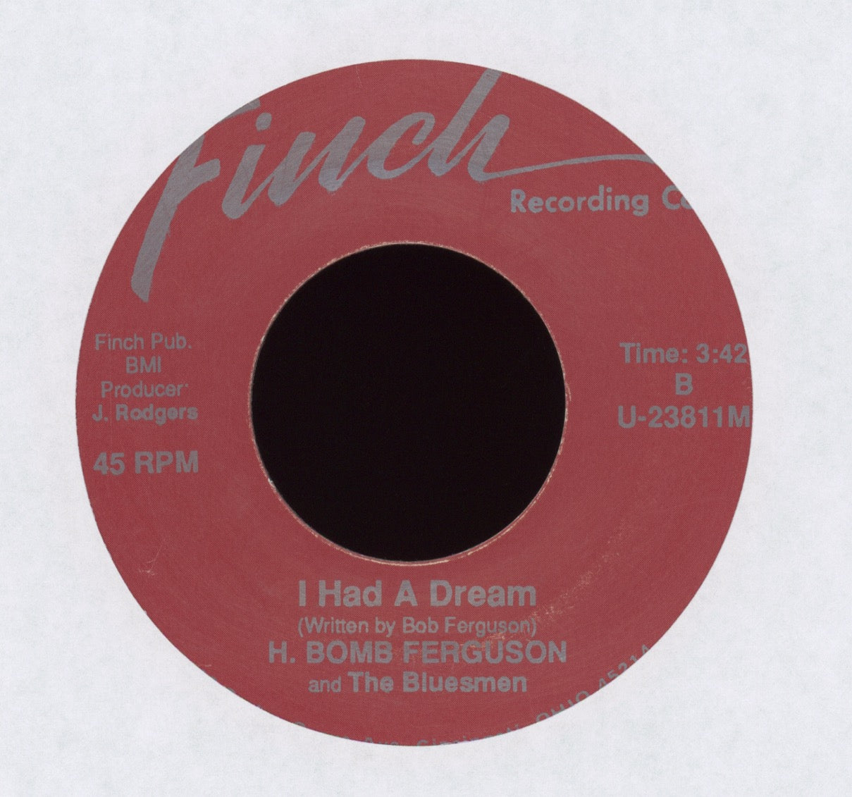 H-Bomb Ferguson - Medicine Man on Finch Translucent Red Vinyl