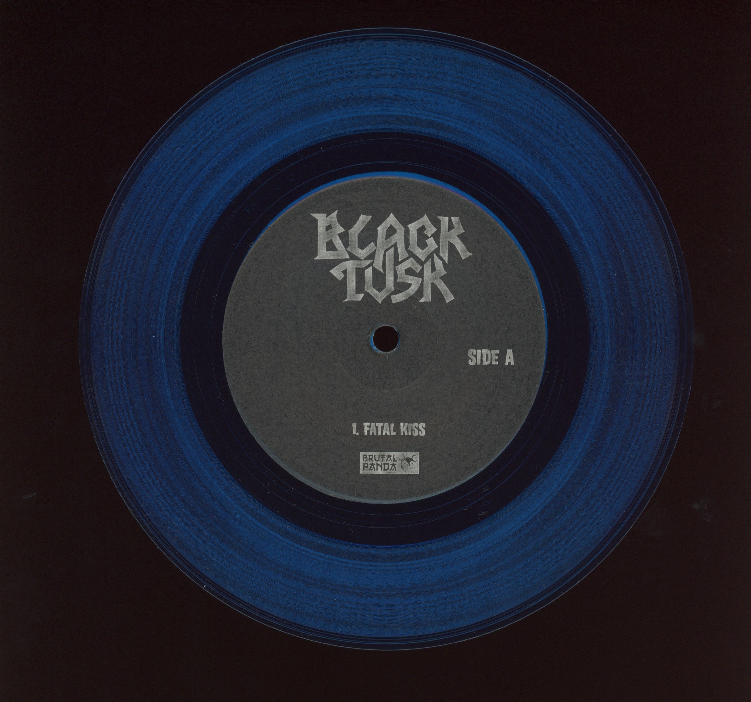 Black Tusk - Blacktusk & Fight Amp on Brutal Panda Blue Transparent Repress