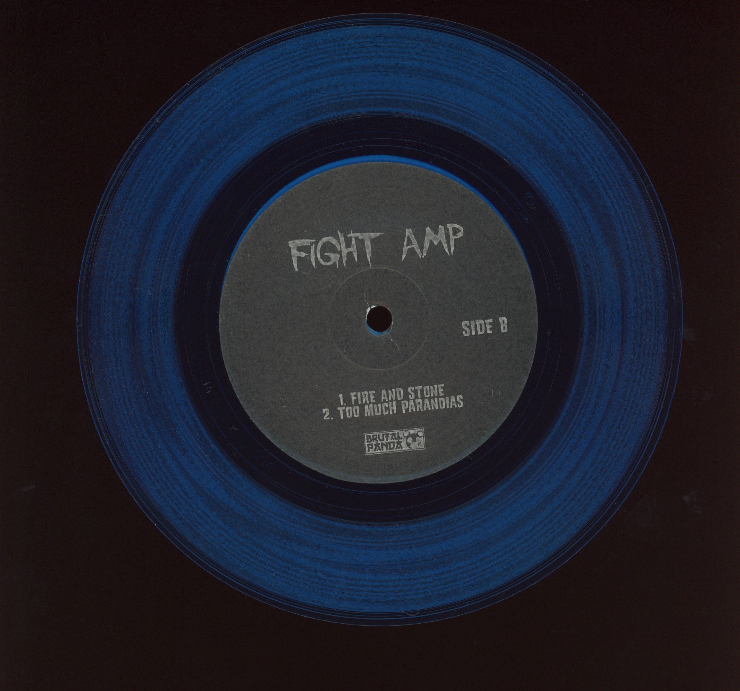Black Tusk - Blacktusk & Fight Amp on Brutal Panda Blue Transparent Repress