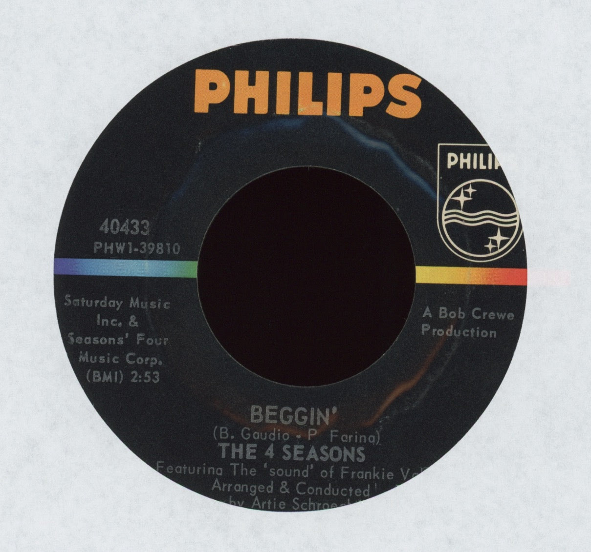 The Four Seasons - Beggin' on Philips