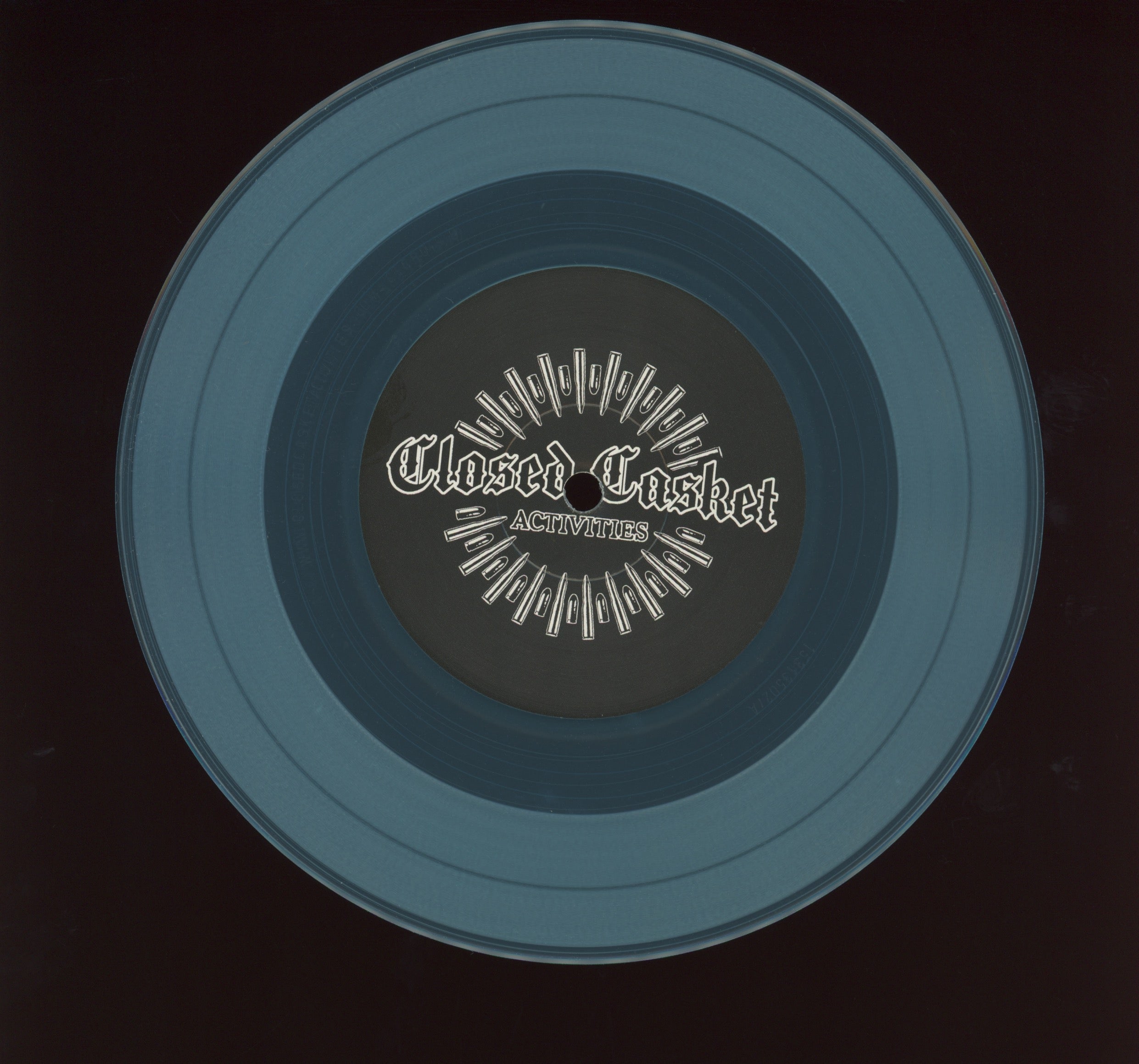 Xibalba - Diablo, Con Amor.. Adios. on Closed Casket Activities Electric Blue 7"