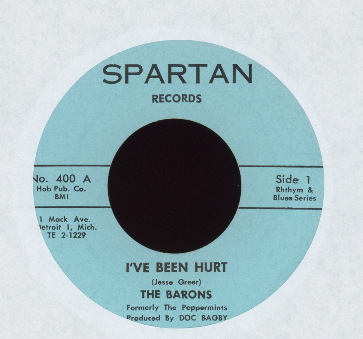 The Barons - I've Been Hurt on Spartan