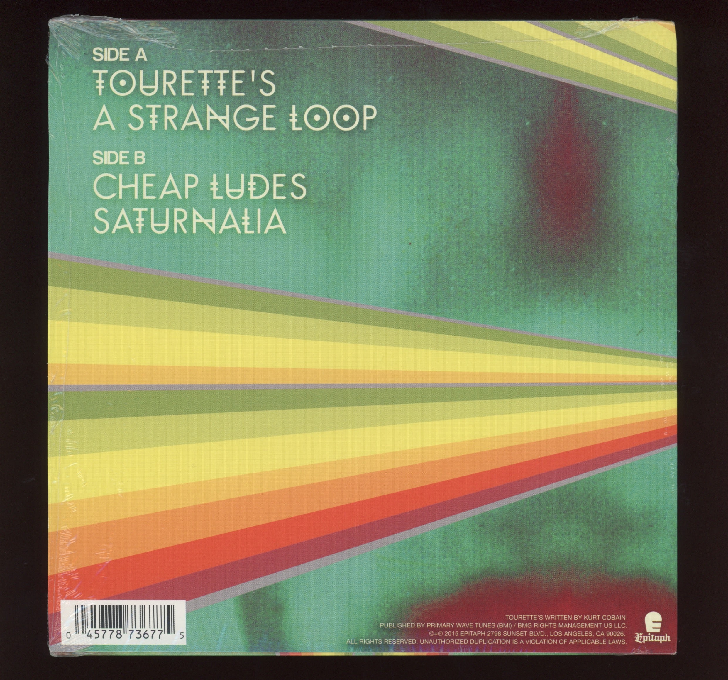 Every Time I Die - Salem on Epitaph Green Transparent 7"