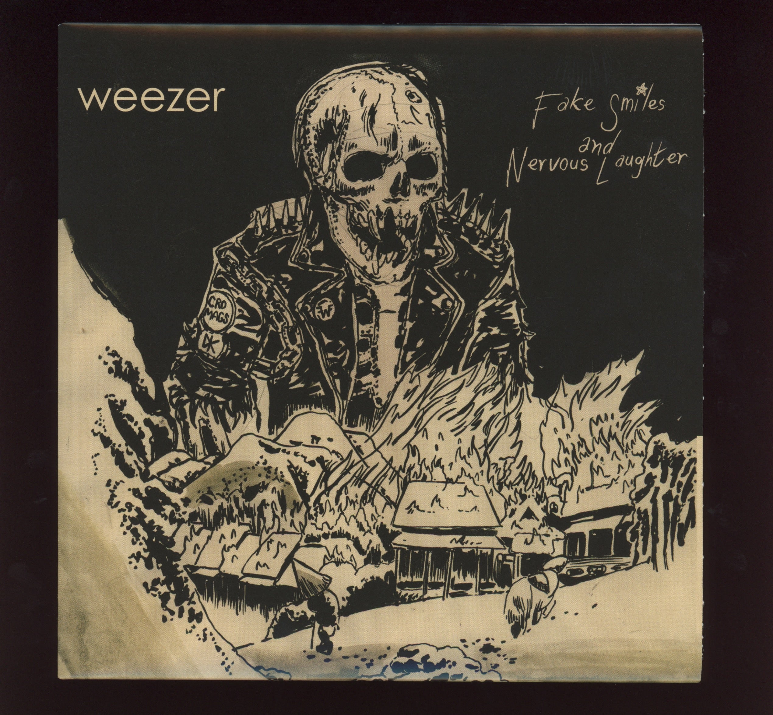 Weezer / Wavves - Fake Smiles And Nervous Laughter on Ghost Ramp Limited Split 7"