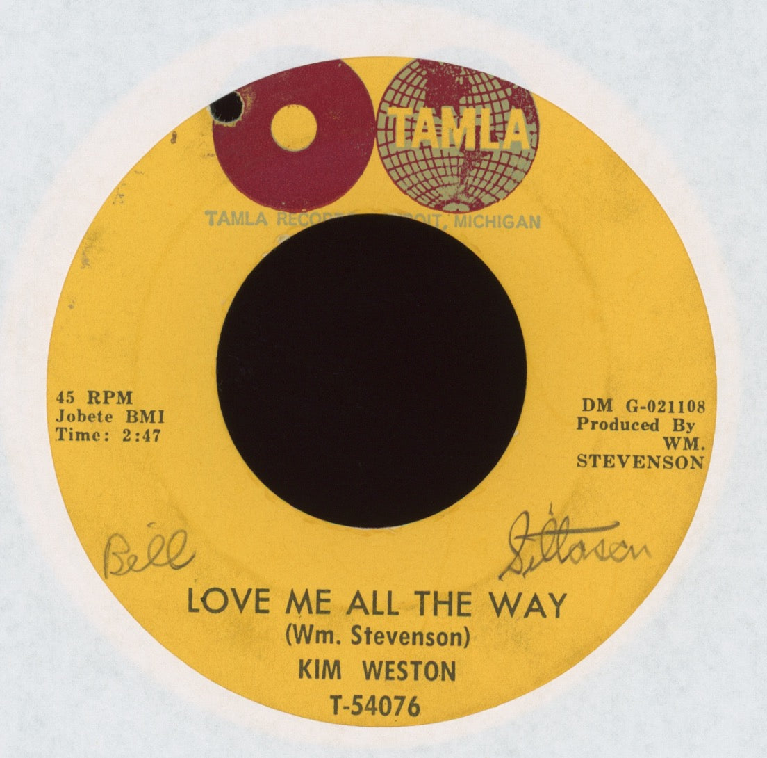 Kim Weston - Love Me All The Way on Tamla