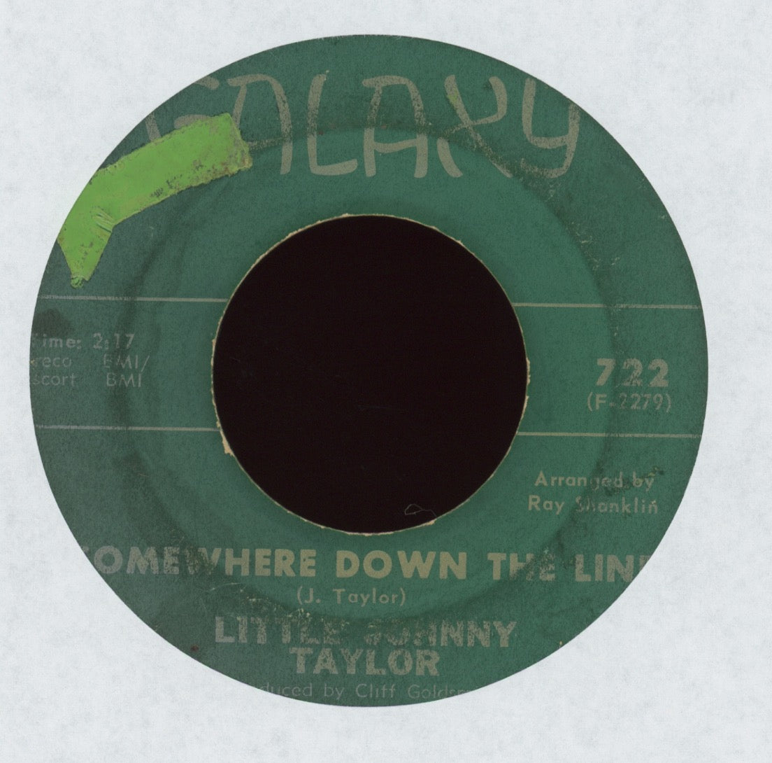 Little Johnny Taylor - Somewhere Down The Line on Galaxy