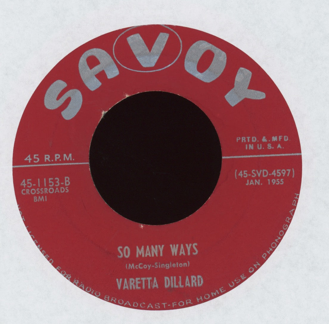 Varetta Dillard - So Many Ways on Savoy