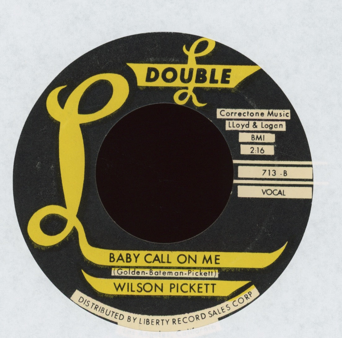 Wilson Pickett - Baby Call On Me on Double L