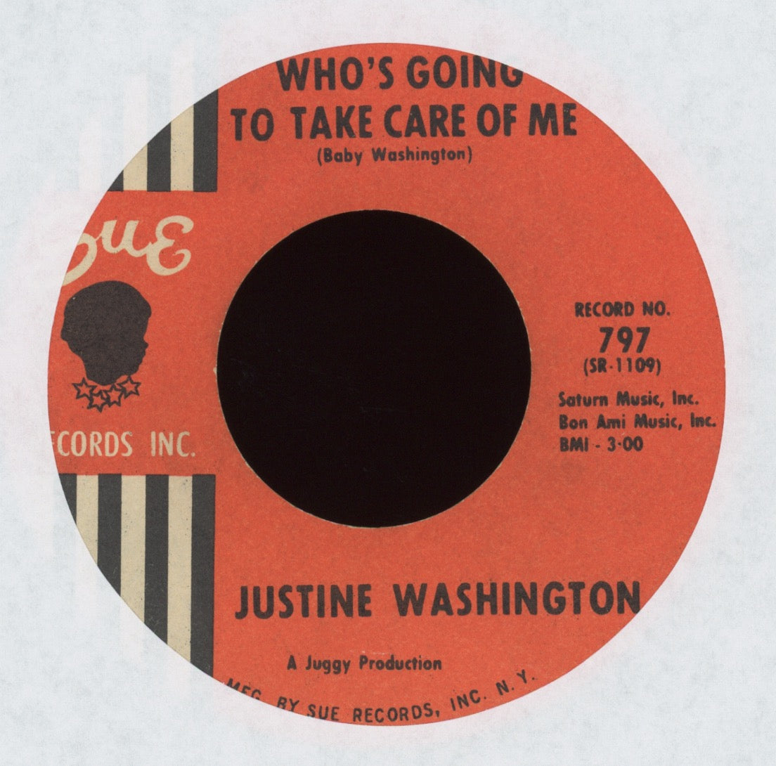 Justine Washington - I Can't Wait Until I See My Baby on Sue