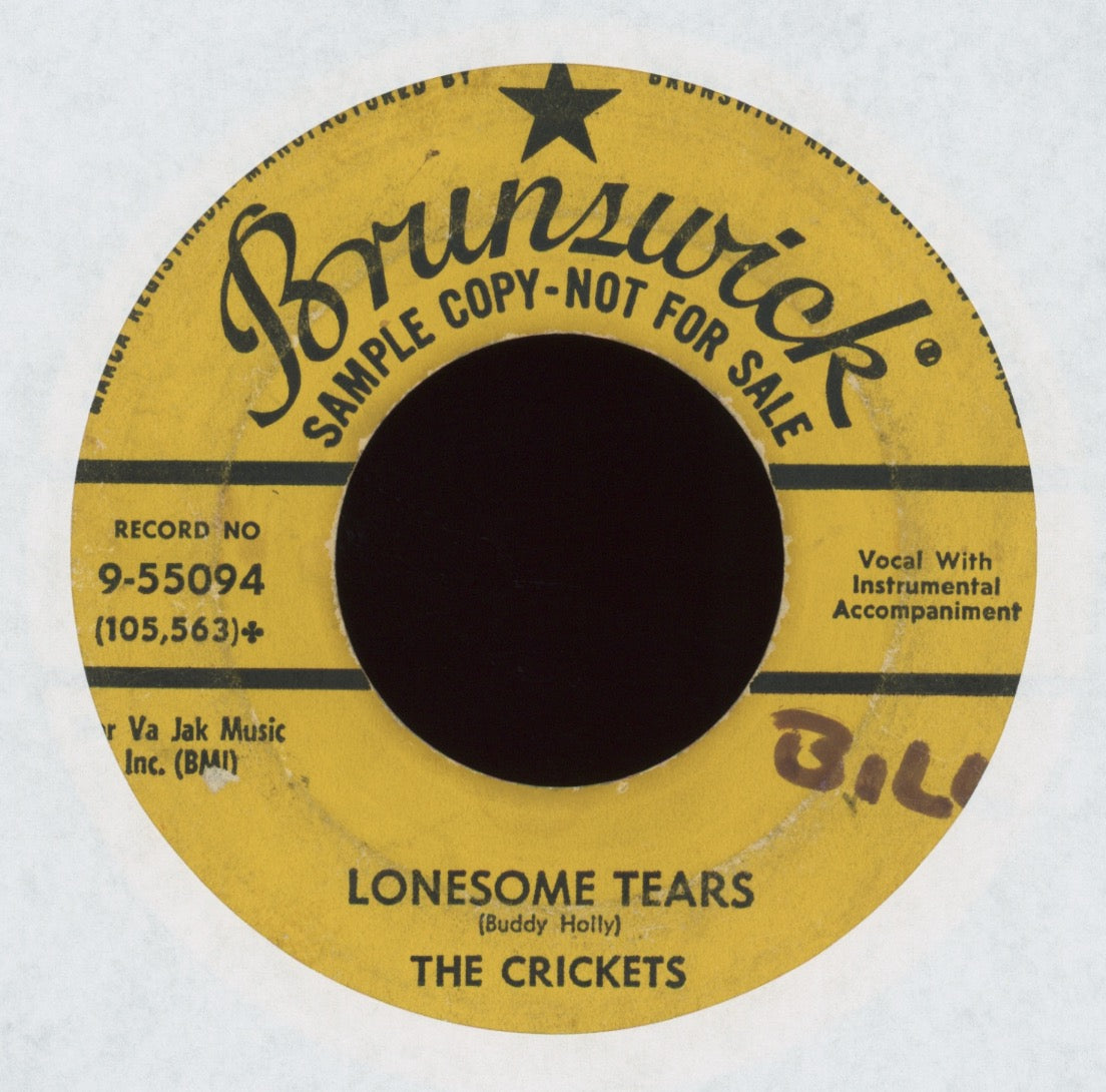 The Crickets - It's So Easy on Brunswick Promo