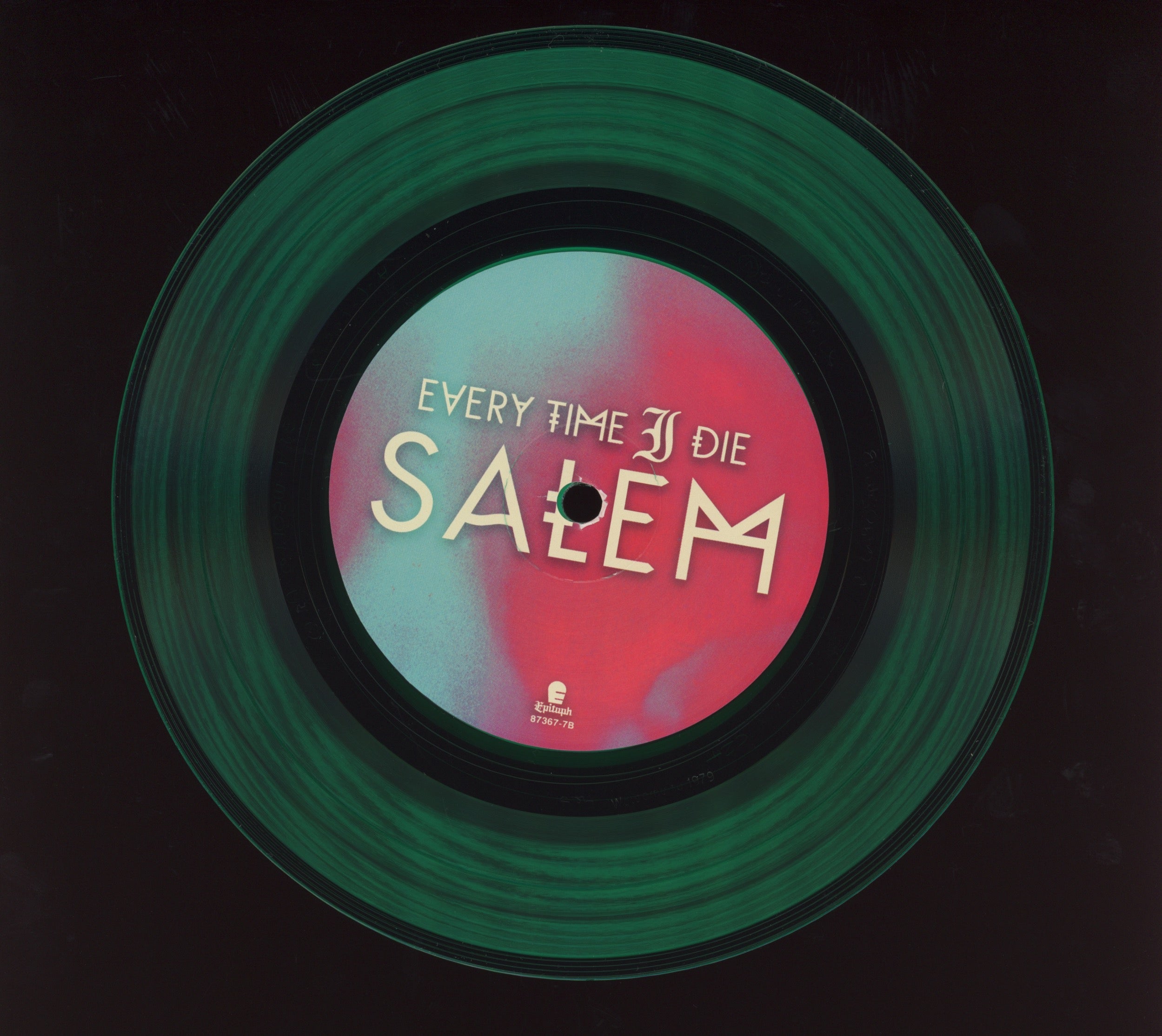 Every Time I Die - Salem on Epitaph Green Transparent 7"