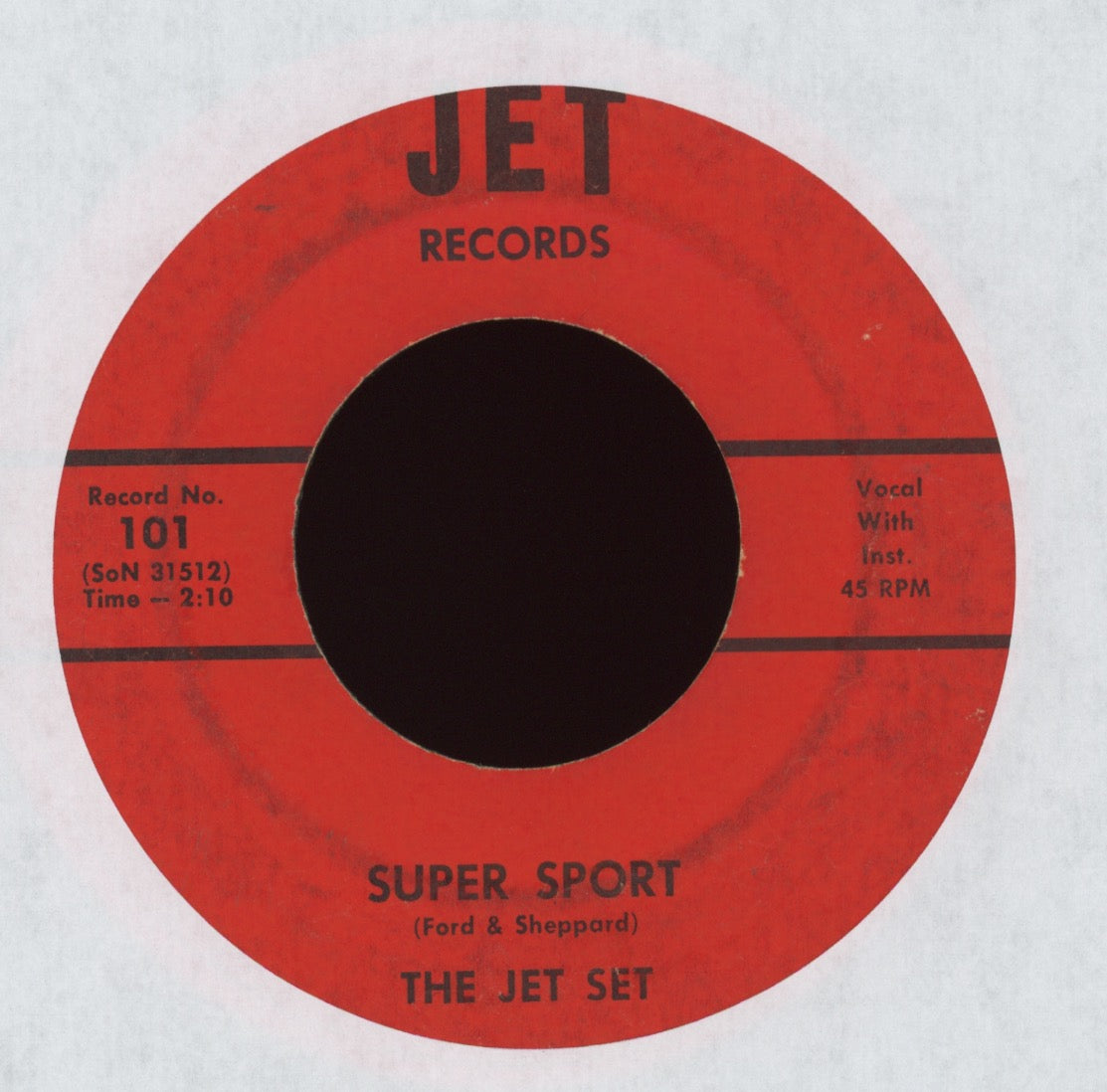 The Jet Set - Super Sport on Jet Rare Rockabilly Surf