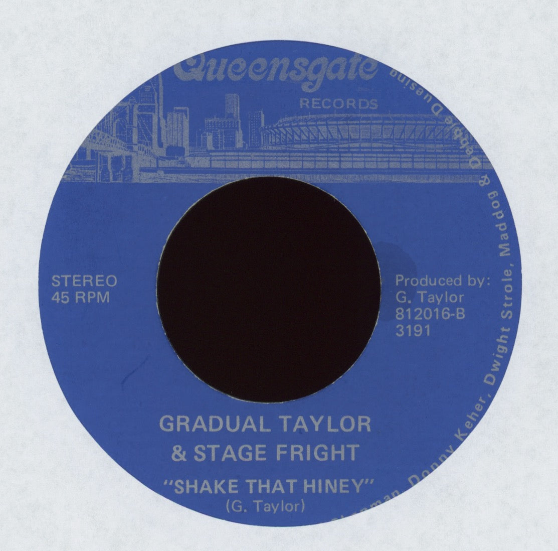 Gradual Taylor - You Funked It Up on Queensgate