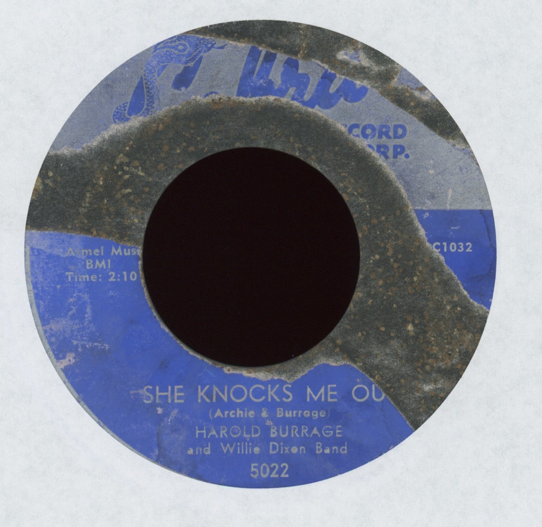 Harold Burrage - She Knocks Me Out on Cobra