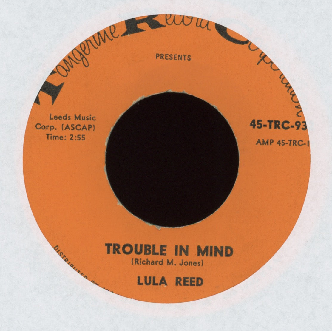 Lula Reed - Trouble In Mind on Tangerine