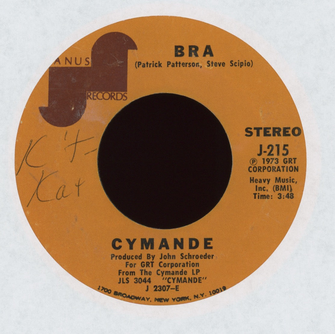 Cymande - Bra on Janus