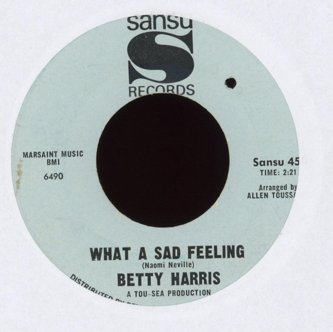 Betty Harris - I'm Evil Tonight on Sansu