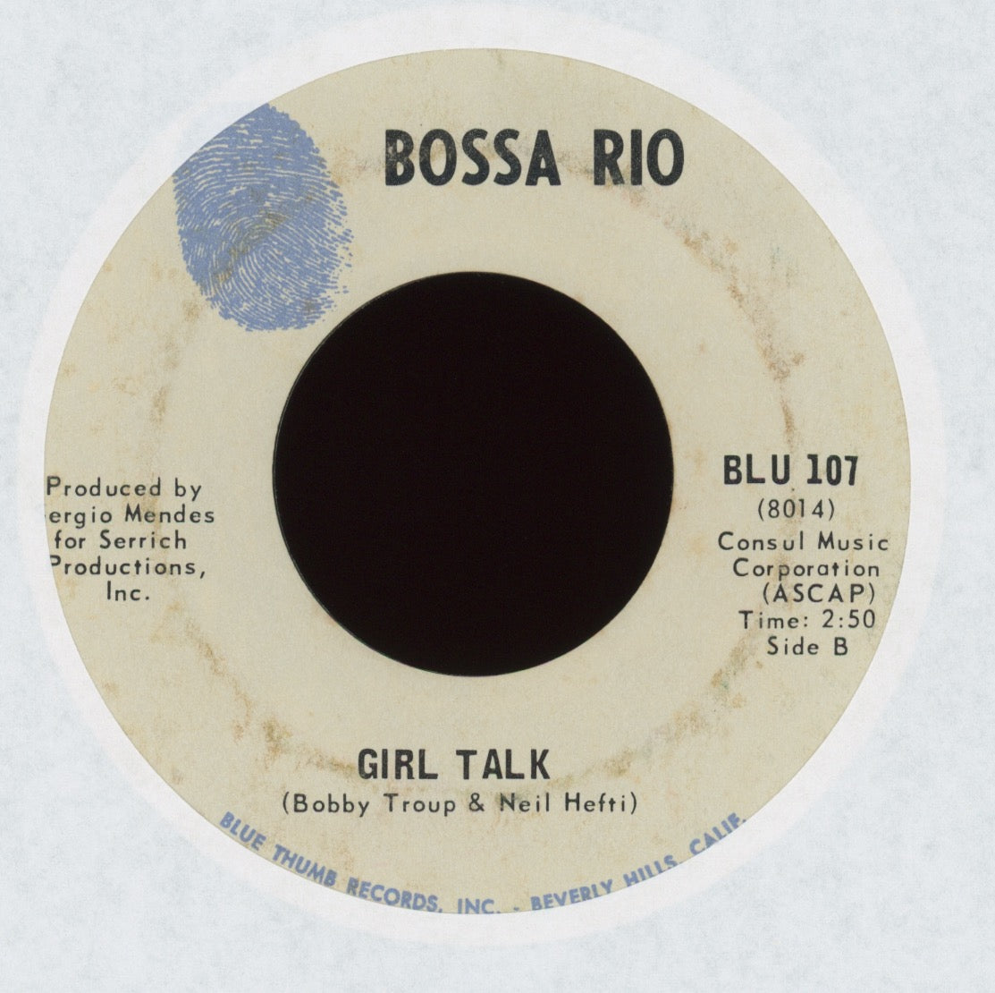 Bossa Rio - With Your Love Now on Blue Thumb