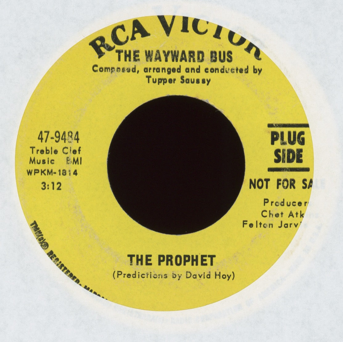 The Wayward Bus - The Prophet on RCA Promo
