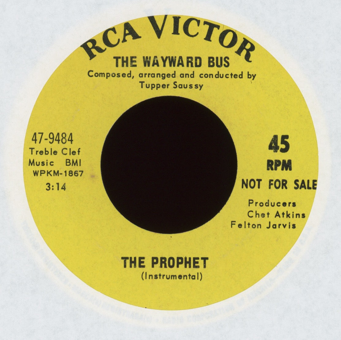 The Wayward Bus - The Prophet on RCA Promo