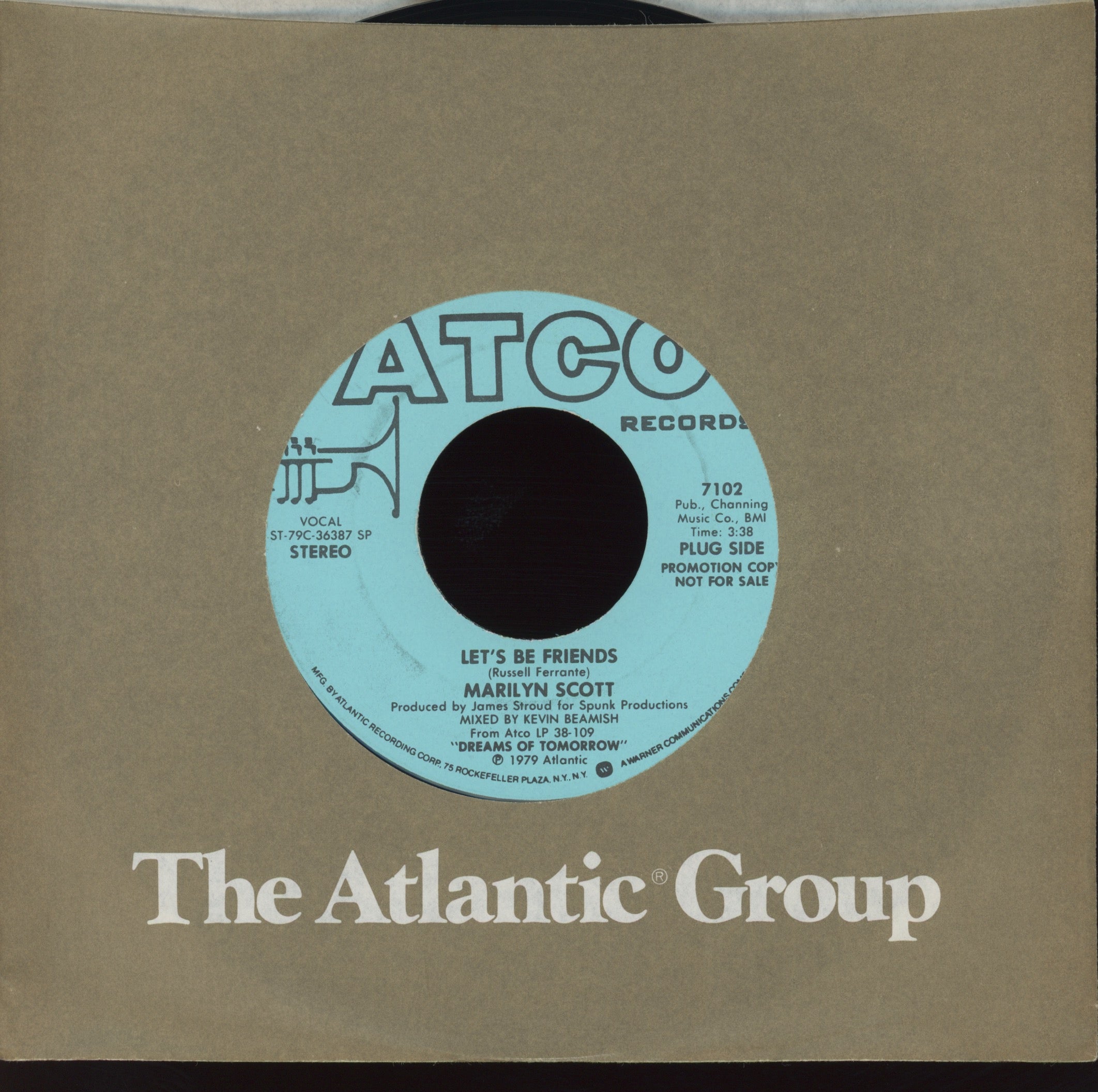 Marilyn Scott - Let's Be Friends on Atco Promo