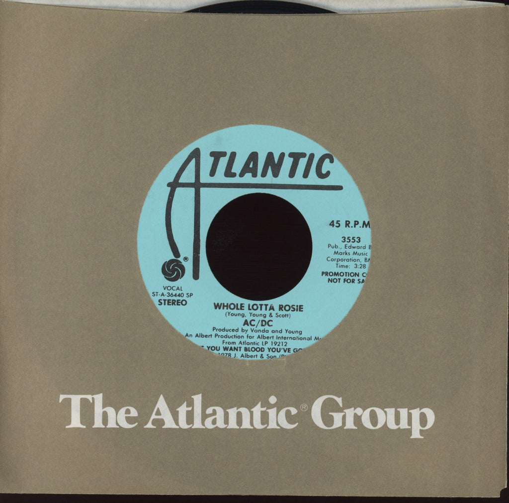 AC/DC - Whole Lotta Rosie on Atlantic Live Version Promo