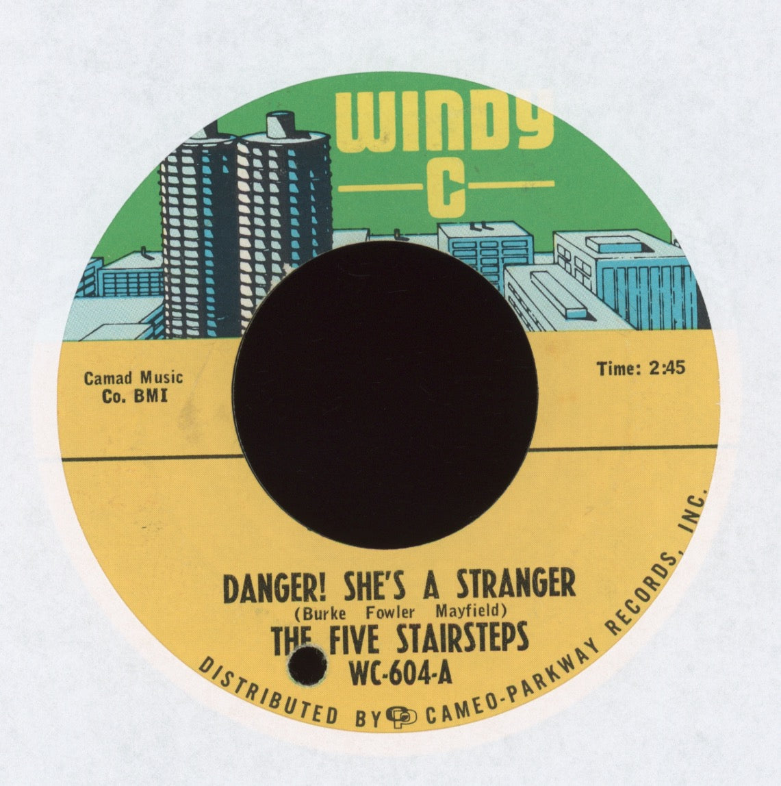 Five Stairsteps - Danger! She's A Stranger on Windy C