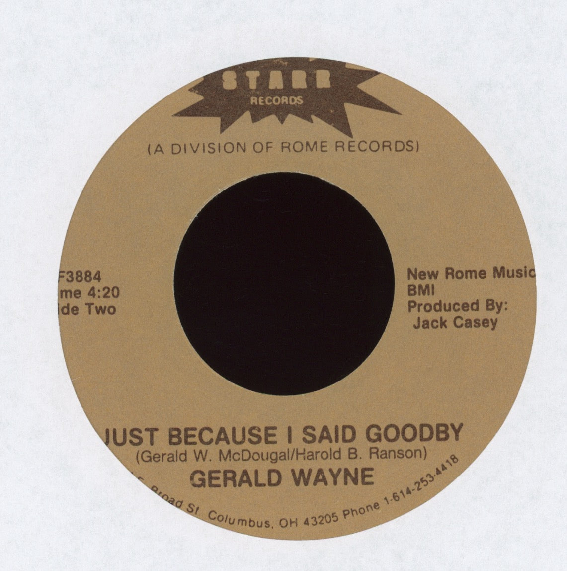 Gerald Wayne - Now I Can See on Starr