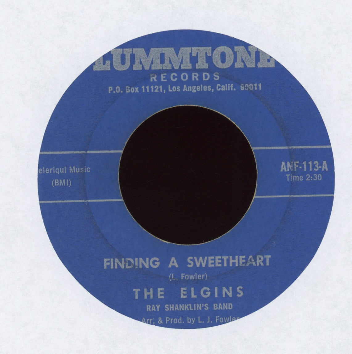 The Elgins - Your Lovely Ways on Lummtone