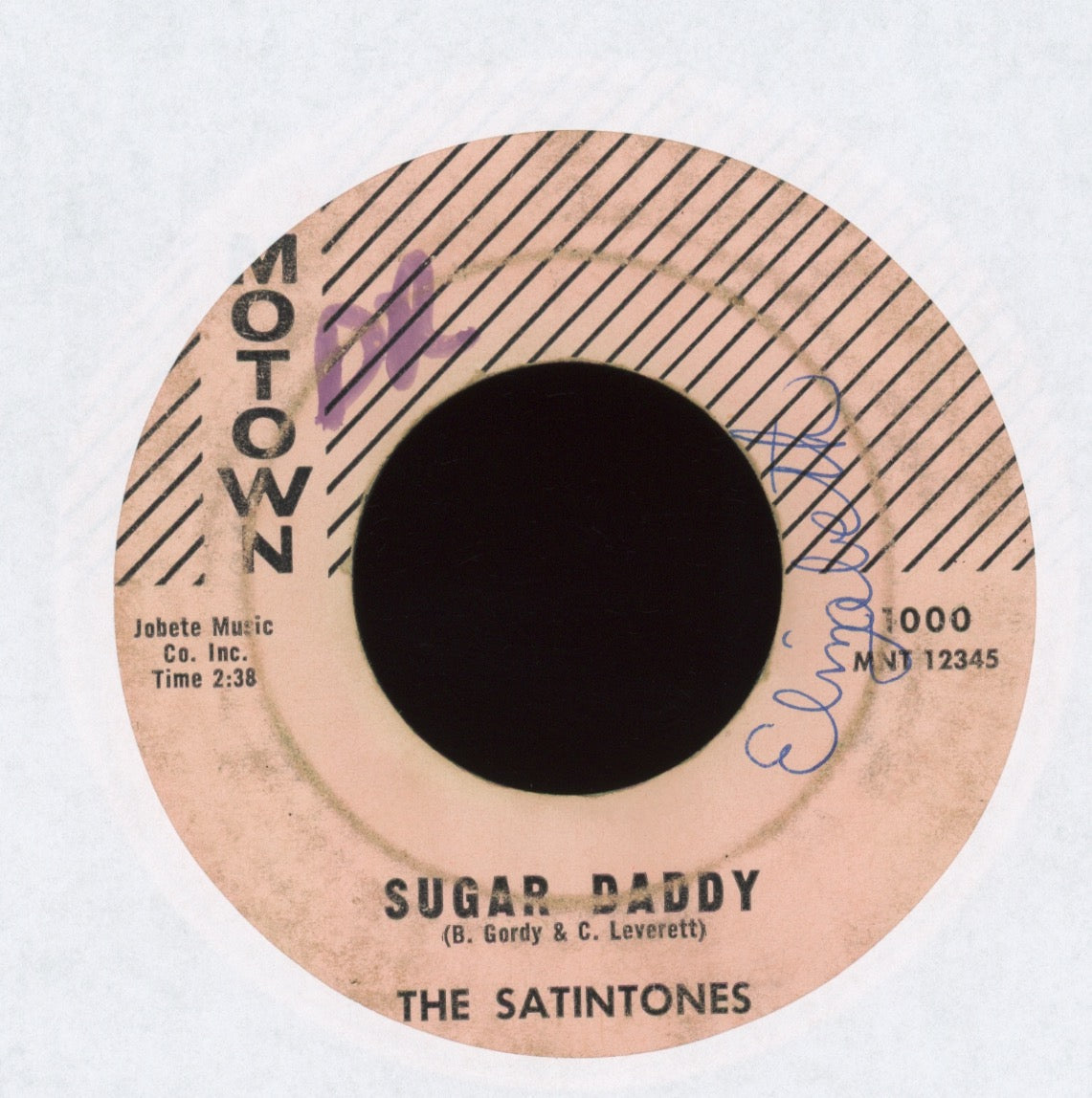 The Satintones - My Beloved on Motown No Strings Version