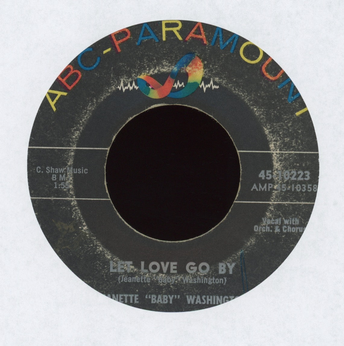 Baby Washington - Let Love Go By on ABC Paramount