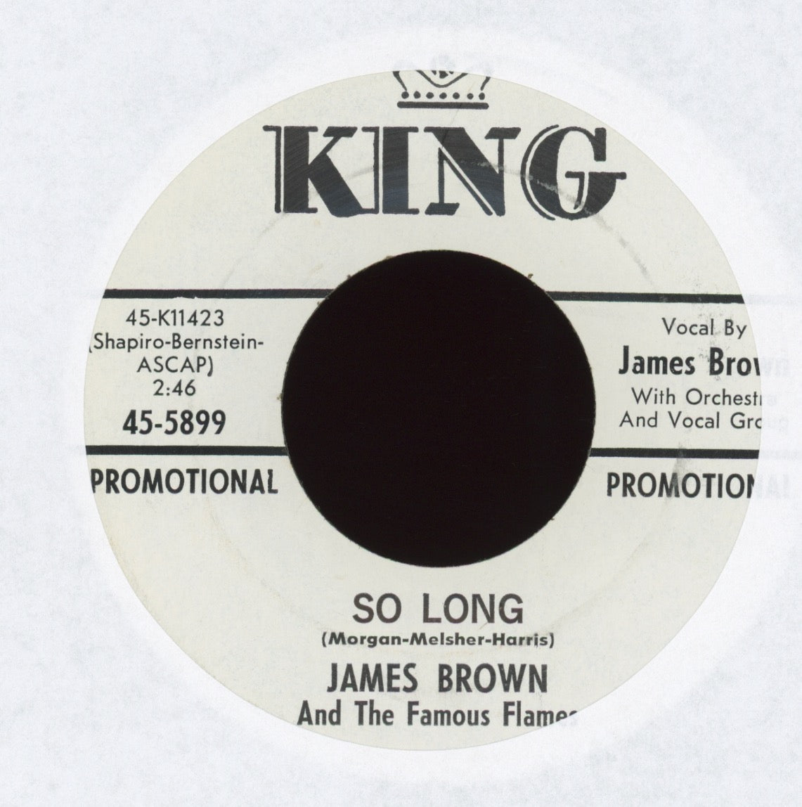 James Brown & The Famous Flames - Dancin' Little Thing on King Promo