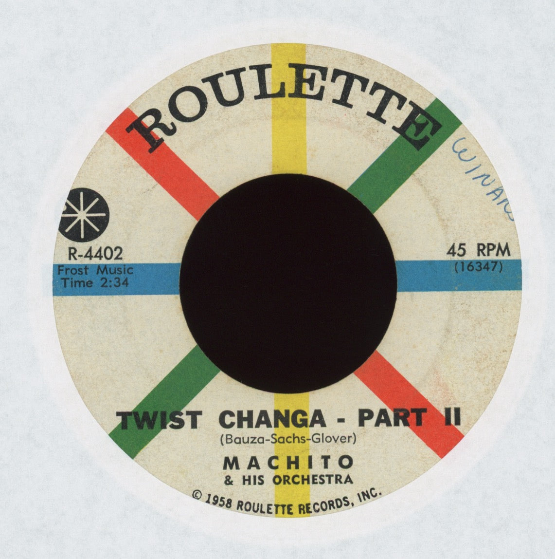 Machito And His Orchestra - Twist Changa on Roulette