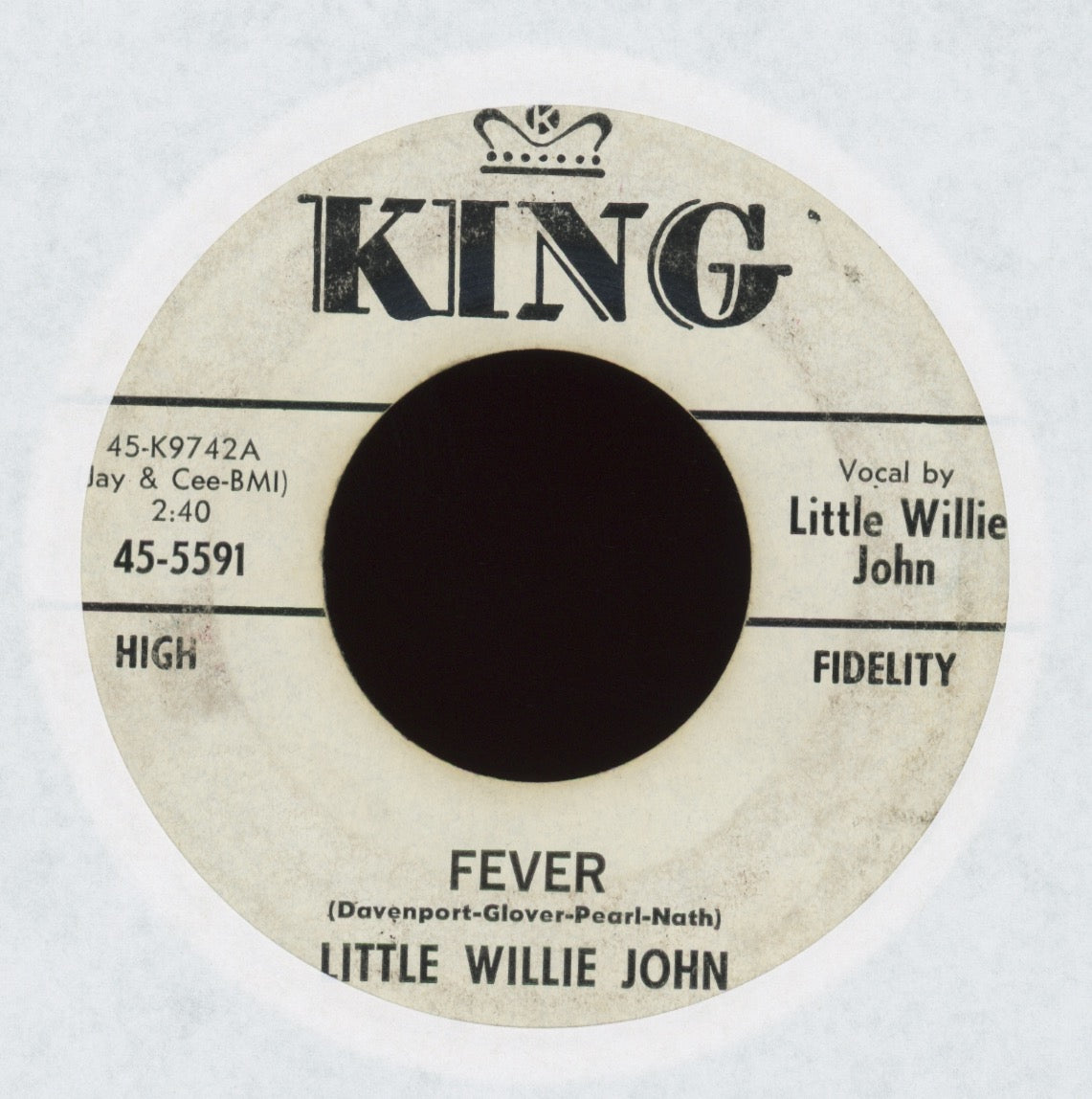 Little Willie John - Fever on King Promo Strings Version