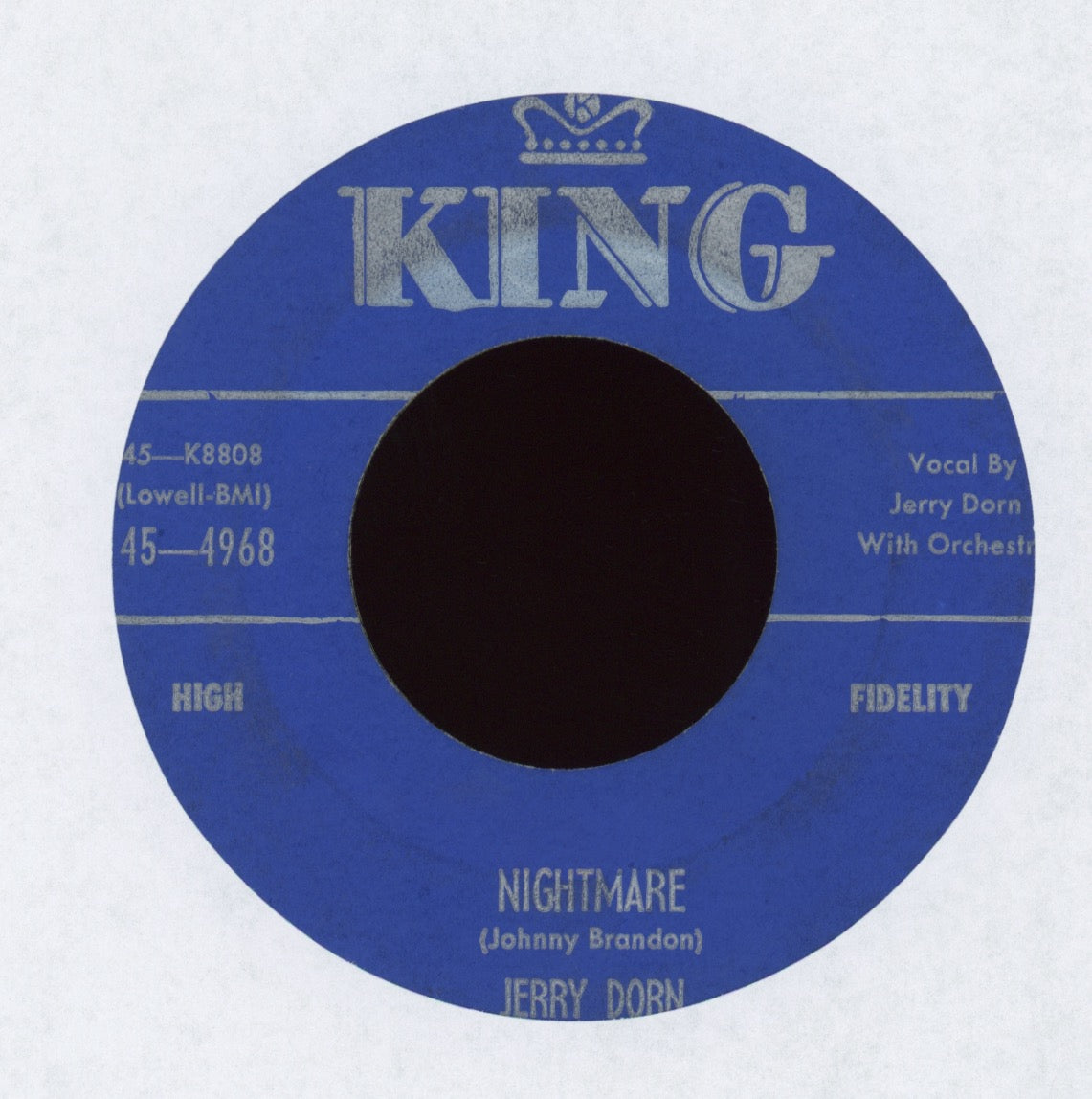 Jerry Dorn - I'm So In Love With You on King