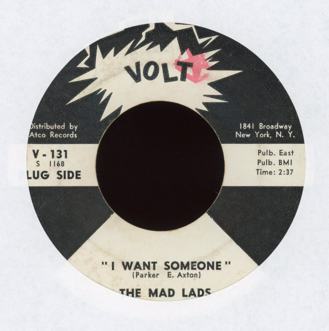 The Mad Lads - I Want Someone on Volt Promo