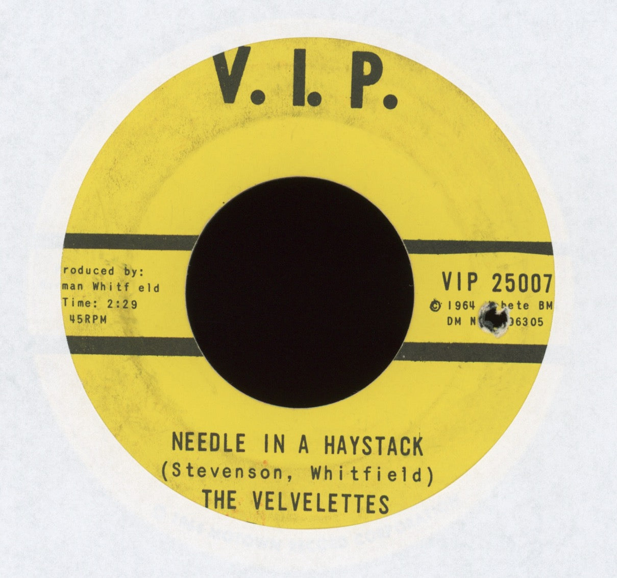 The Velvelettes - Needle In A Haystack on V.I.P.