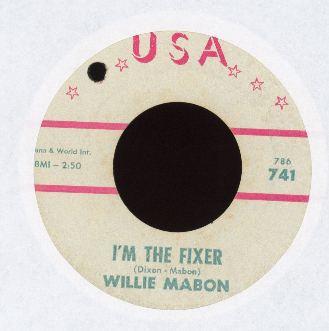 Willie Mabon - Too Hot To Handle on USA