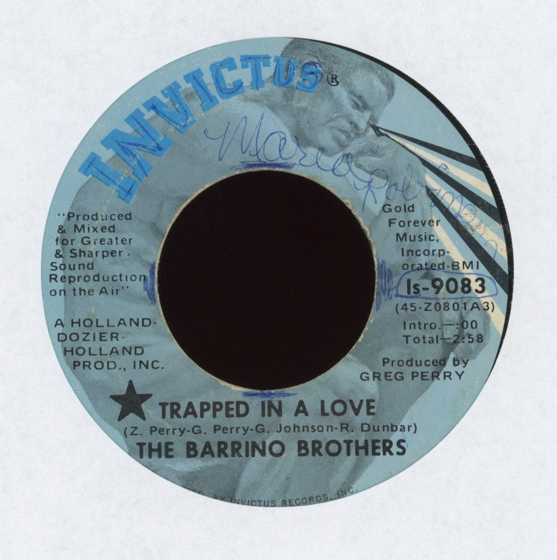 The Barrino Brothers - Trapped In A Love on Invictus Promo