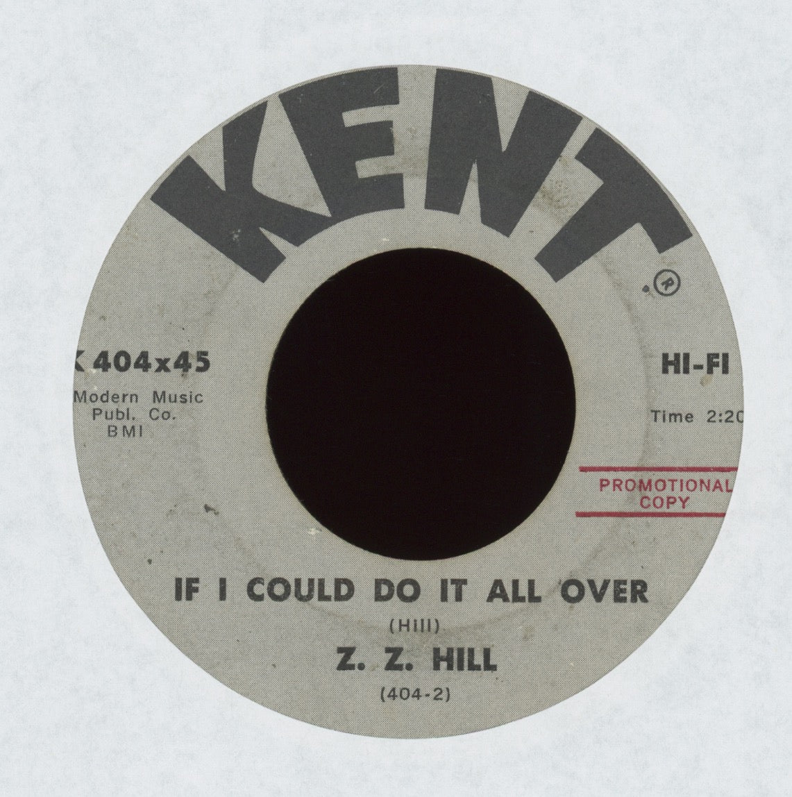 Z.Z. Hill - You Don't Love Me on Kent Promo