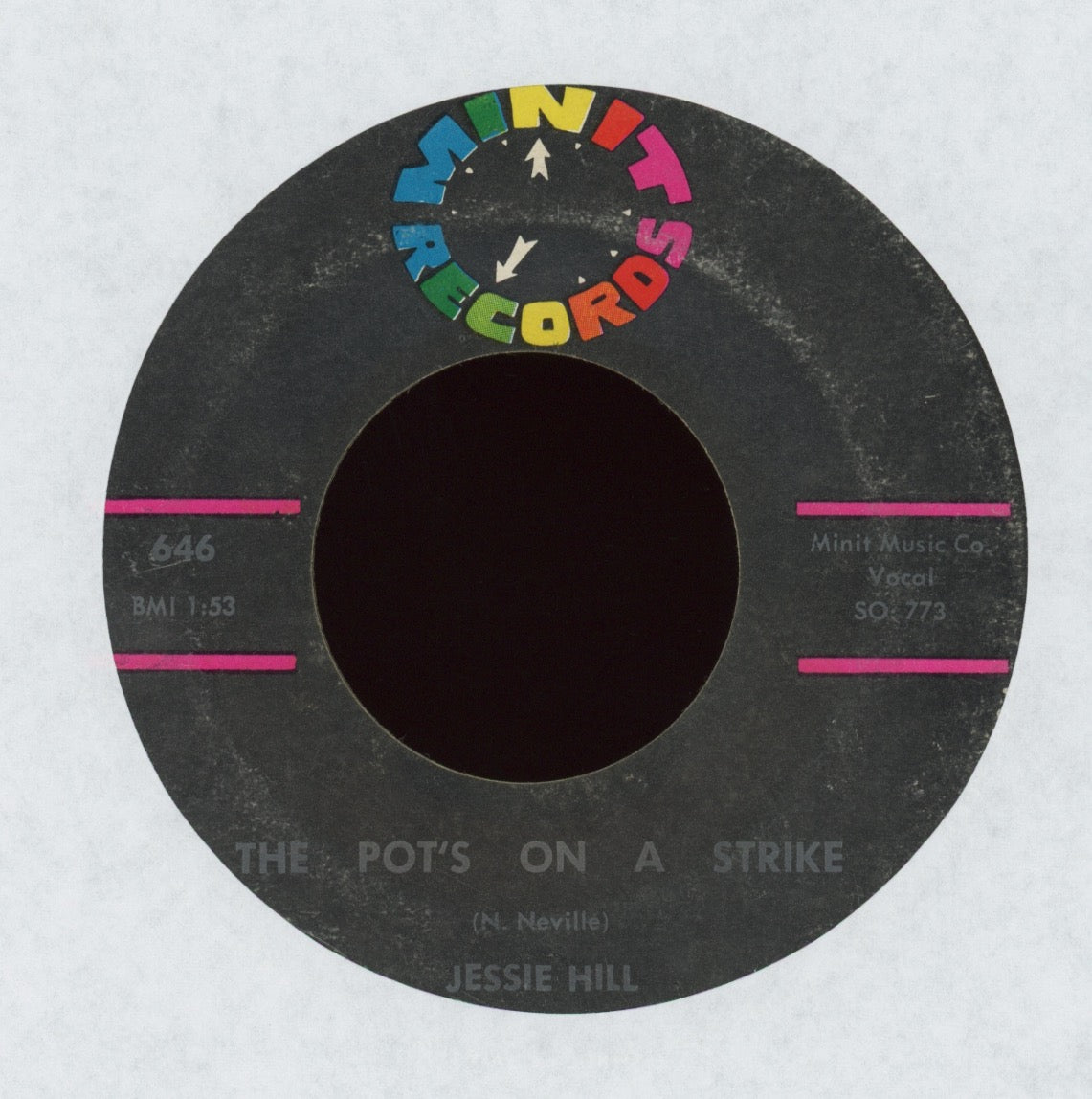 Jessie Hill - Can't Get Enough on Minit