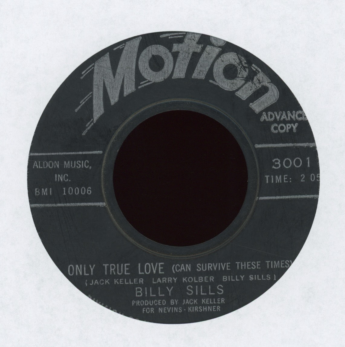 Billy Sills - Only True Love on Motion Promo