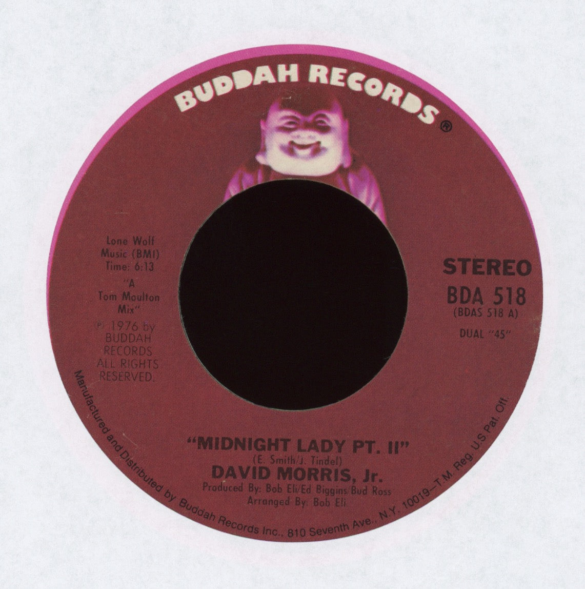 David Morris - Midnight Lady Pt. II on Buddah