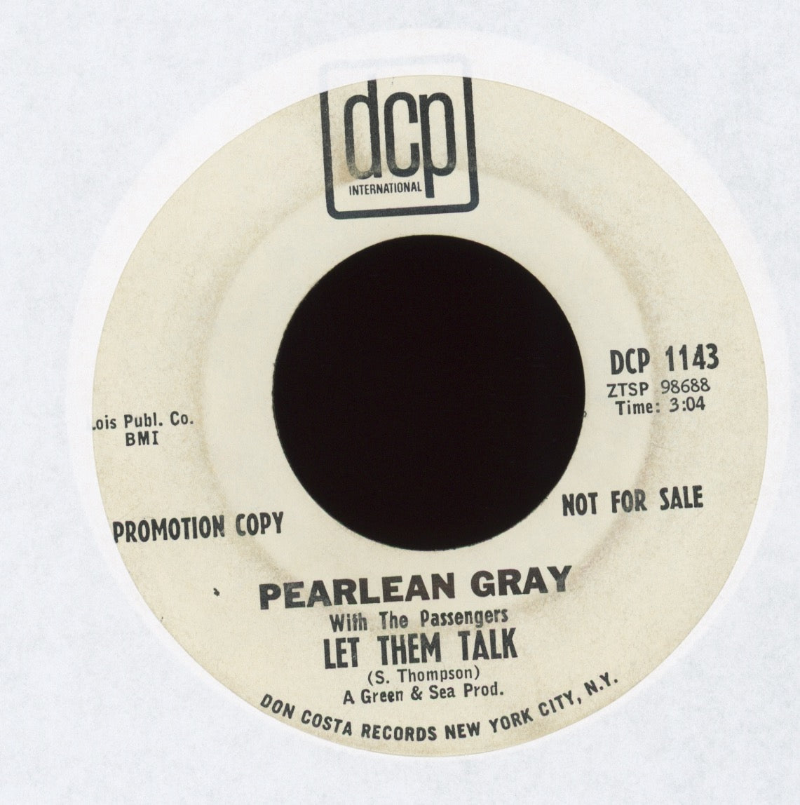 Pearlean Gray - Let Them Talk on DCP Promo
