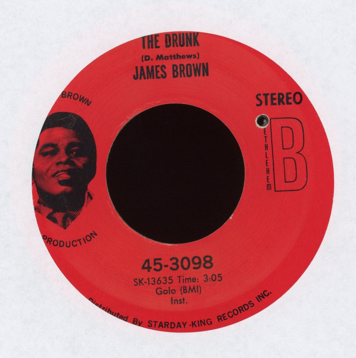 James Brown - The Drunk on Bethlehem