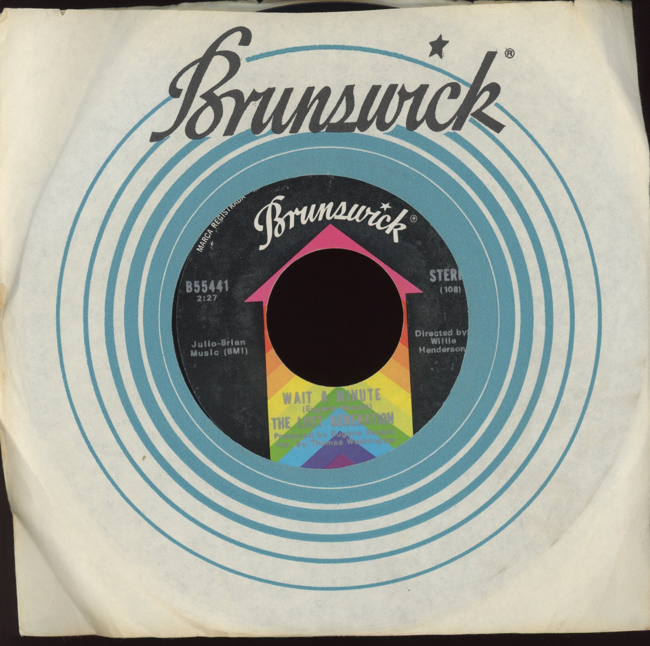 The Lost Generation - Wait A Minute on Brunswick