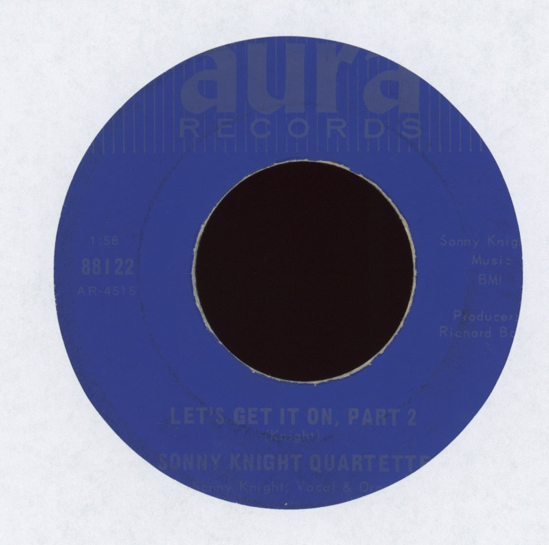 Sonny Knight Quartet - Let's Get It On, Part 1 on Aura