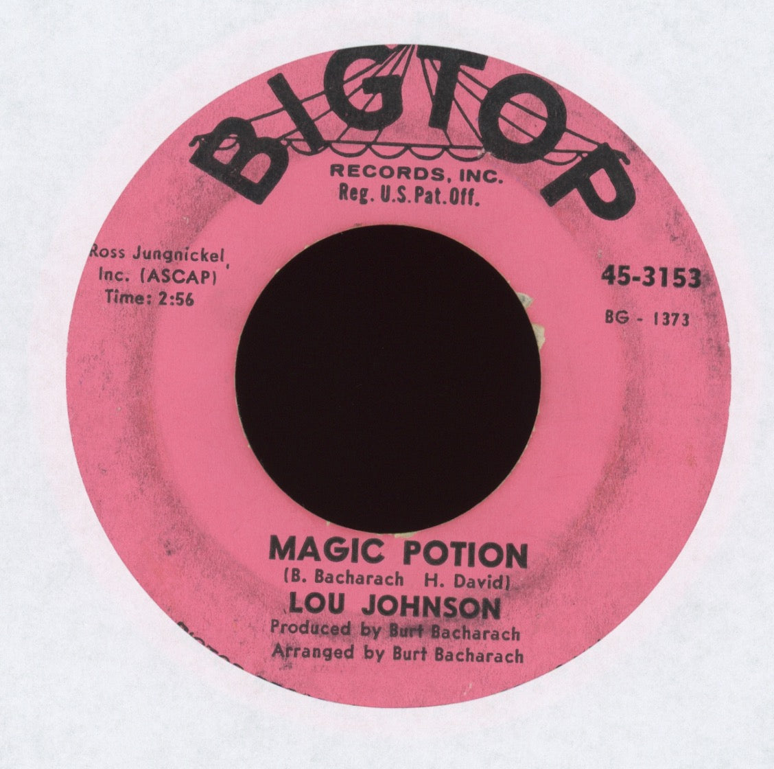 Lou Johnson - Magic Potion on Bigtop