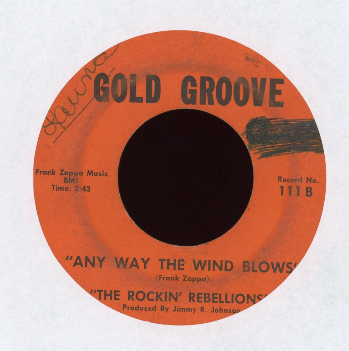 The Rockin' Rebellions - Don't Let Go on Gold Groove