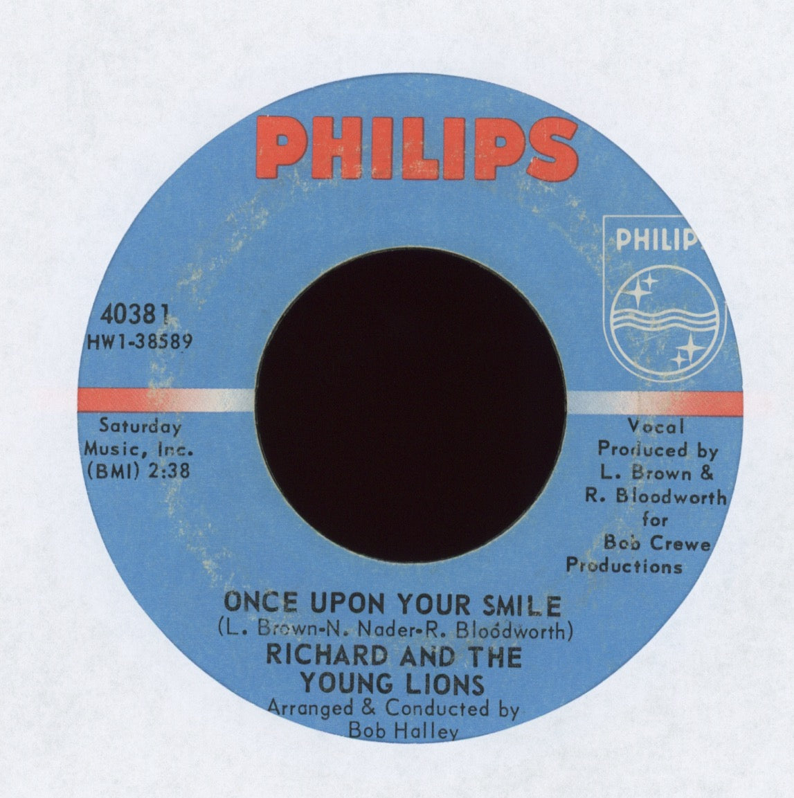 Richard & The Young Lions - Open Up Your Door on Philips